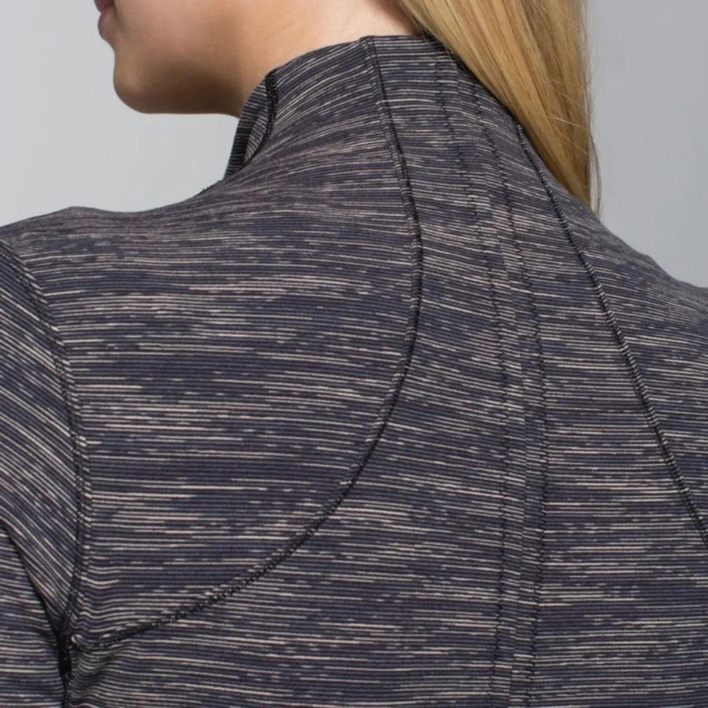 Lululemon Forme Jacket *Cuffins Wee Are From Space Black Cashew